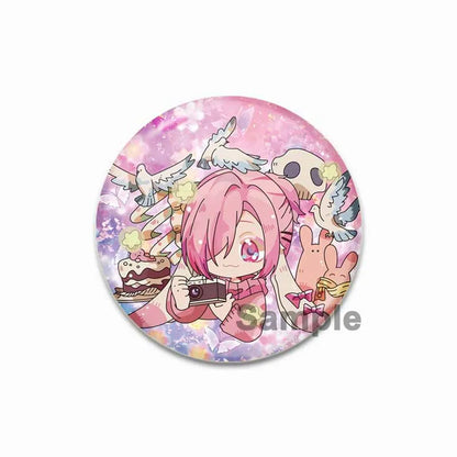 44/58mm Minamoto Kou Yashiro Nene Hanako-kun Anime Character Badge