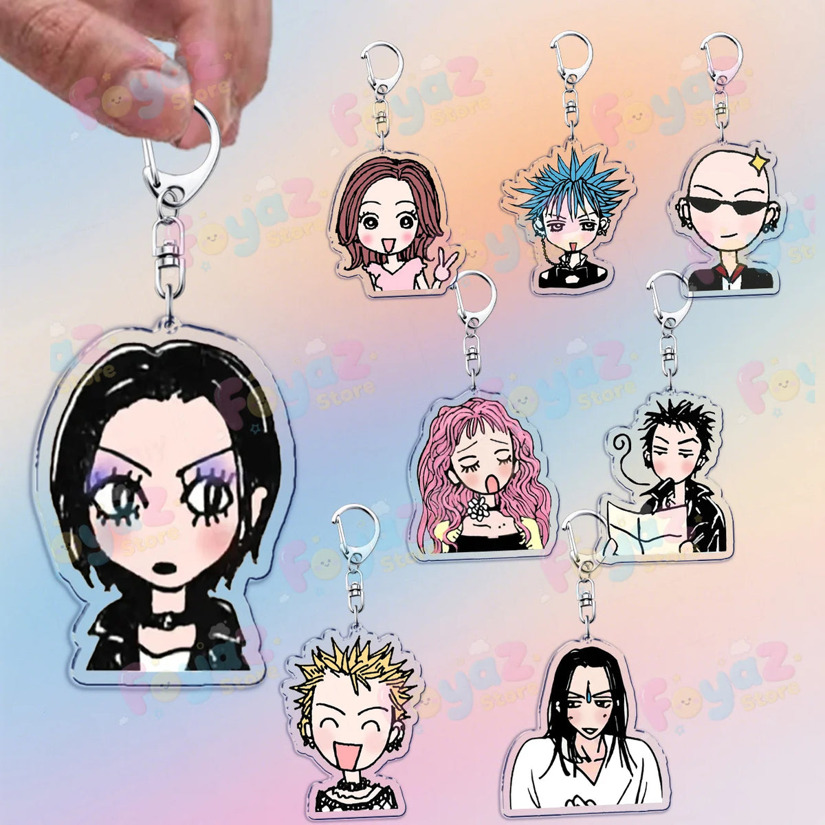 Nana Oosaki Chibi Keychain