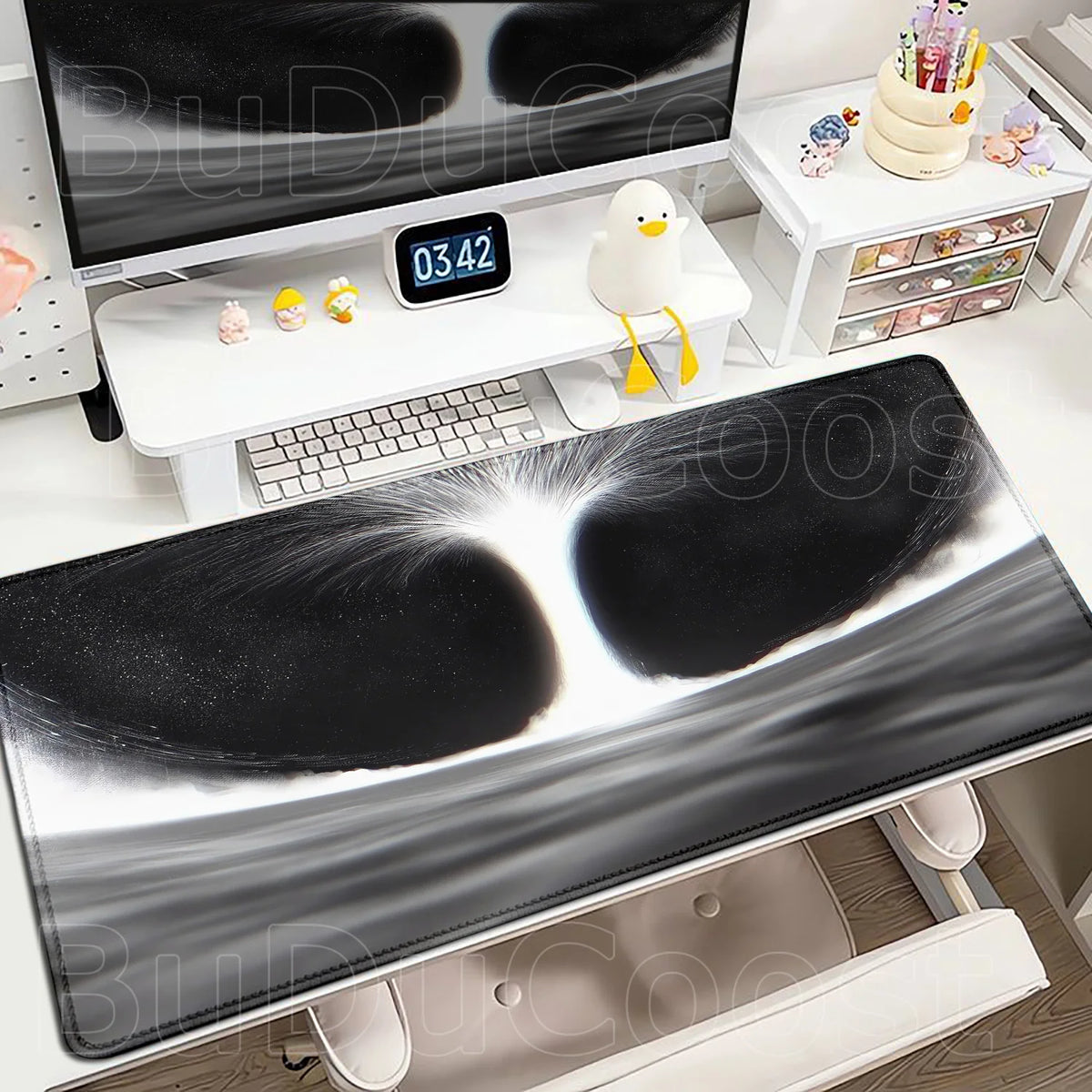 New Mousepad Anime Attack on Titan Mouse Pad Gaming Accessories PC Keyboard Large Rubber Non-slip Desk Mat Computer Table Carpet