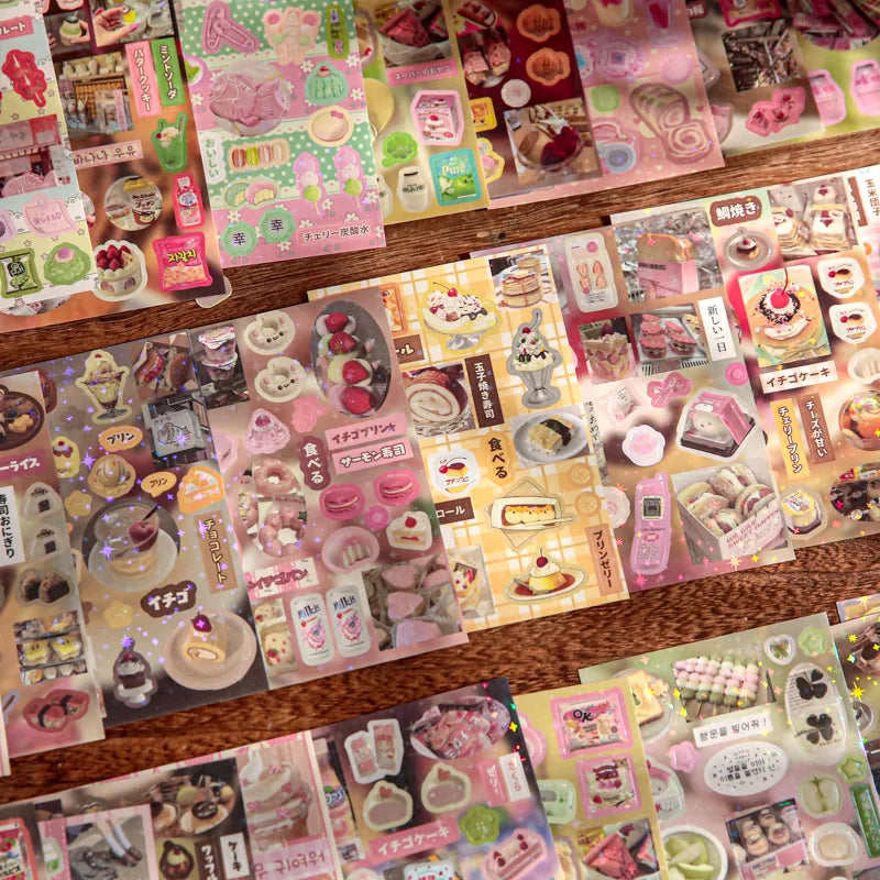 Japanese Style Dessert Sticker Book