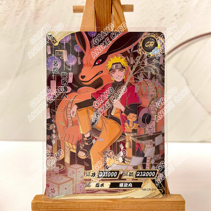 Kayou Anime Naruto Card CR Full Series No.01-026 Single Card T2W9 T2W8 Rare Card Collection Game Tsunade Children's Toy Gift