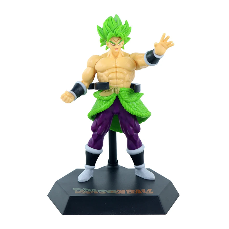 Anime Dragon Ball Z Super Saiyan Son Goku Vegeta Anime Action Figure Model Gifts Collectible Figurines for Kids 18cm
