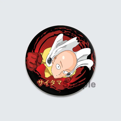 One Punch Man Saitama Lapel Pin