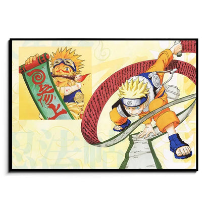 Naruto Uzumaki Frameless Canvas