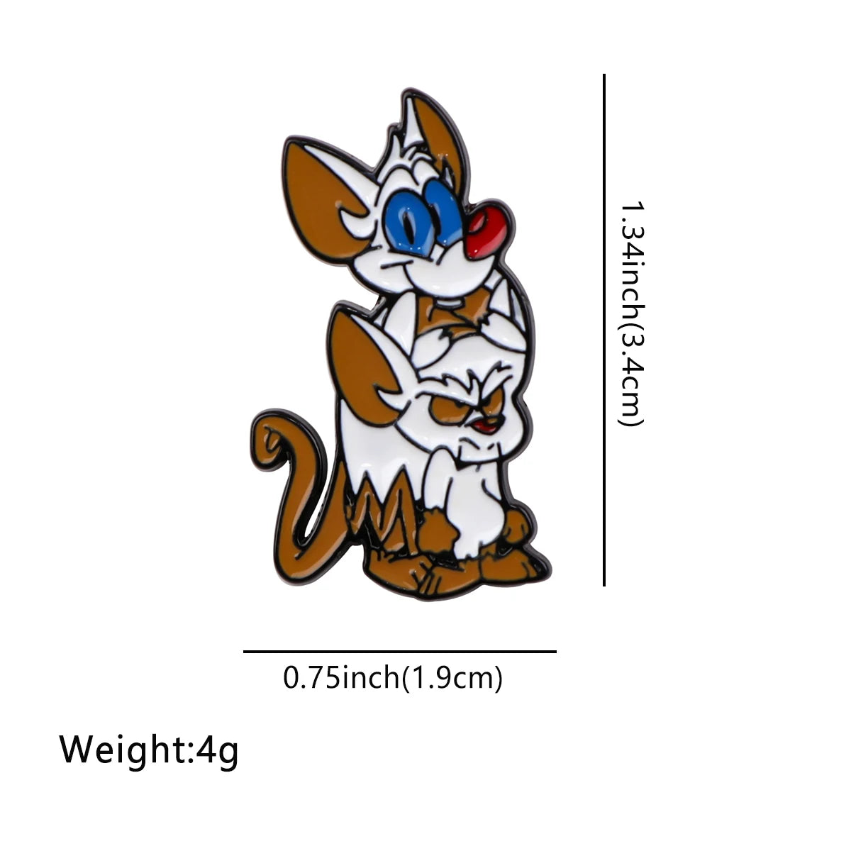 Mouse Cute Enamel Pin