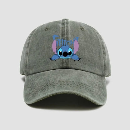 Stitch Cartoon Snapback Hat