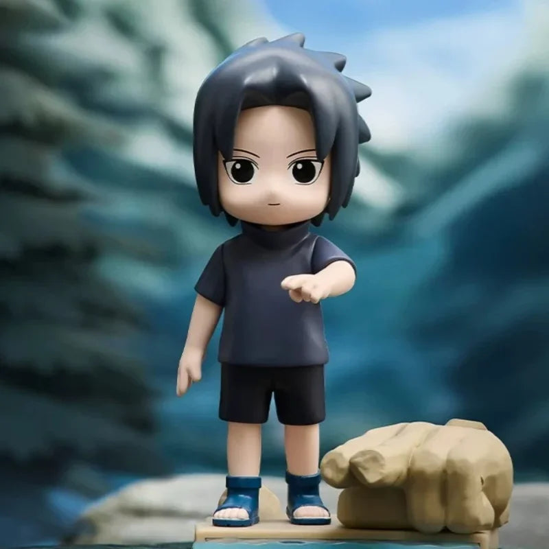 POPMART Naruto Shippuden Childhood Series Blind Box Toys Mystery Box Mistery Caixa Action Figure Genuine Original Surprise Box