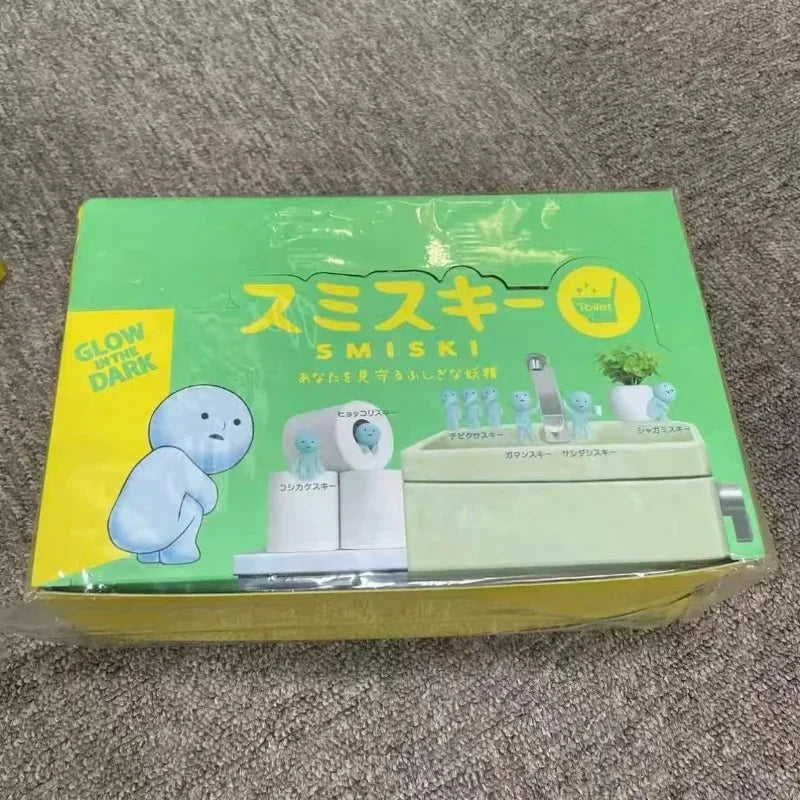 Sonny Angel Mini Figure Smiski Birthday Sunday Living Yoga Work Bath Hippers Moving Series Mystery Surprise Blind Box Toys Gifts