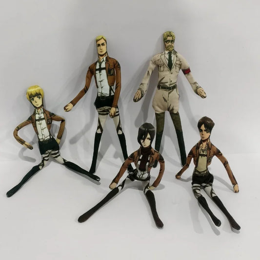 Anime Attacks on Titan Eren Jaeger Cosplay Body Wire Skeleton Action Figure Pillow Accessories Ornament Room Decoration Gifts