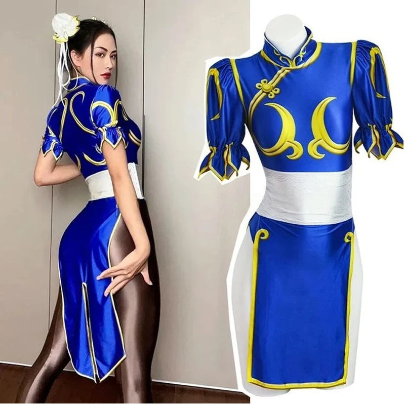 Street Fighter Chun Li Cosplay Costume