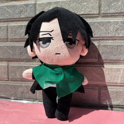 20Cm Anime Attack on Titan Plush Toys Doll Kawaii  Cute Soft Stuffed Plush Pillow Levi Eren Mikasa Stuffed Doll Gifts For Kids