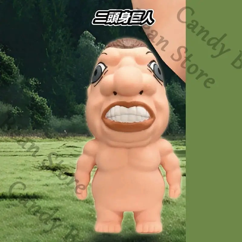 Genuine Anime Attack on Titan Cosplay Knead The Band Maumet Cartoon Stretchable Garage Kits Figurine Model Adorn Xmas Gift