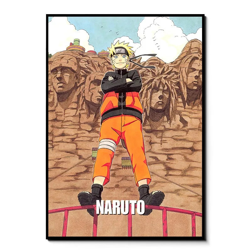 Naruto Uzumaki Frameless Canvas