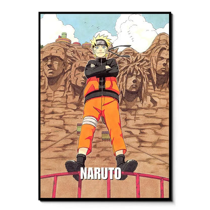 Naruto Uzumaki Frameless Canvas