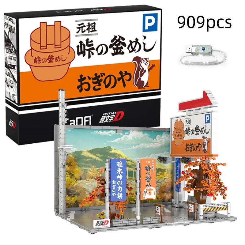 Initial D Tofu Shop LED Model