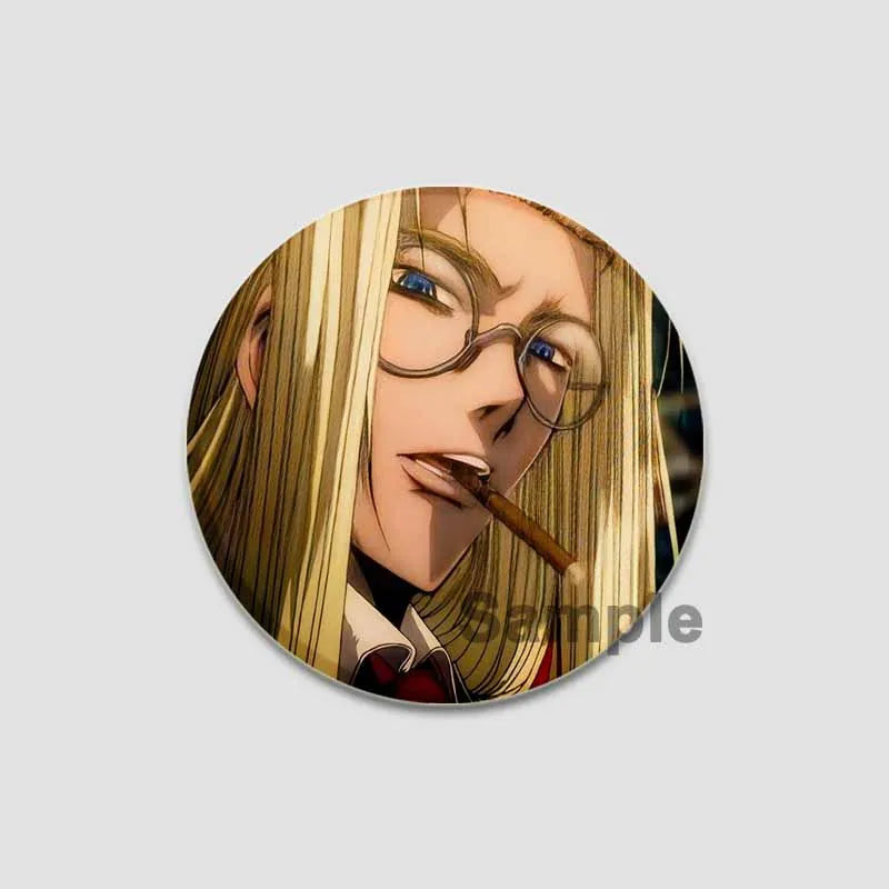Hellsing Ultimate Alucard Pin Button