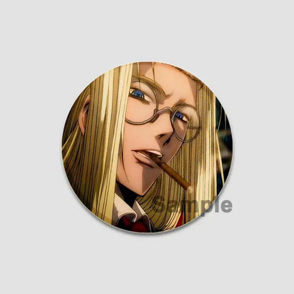 Hellsing Ultimate Alucard Pin Button