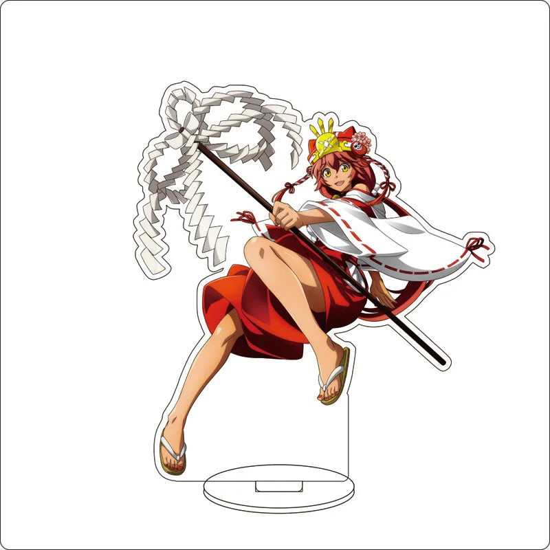 Anime Overlord Acrylic Stand Ornaments Ainz Ooal Gown Shalltear Bloodfallen albedo Cocytus Figure Stand Halloween Gifts