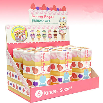 Cute Dolls Fans Car Ornament Gift   Birthday Series Cute Angel Anime Figures Ornaments Blind Box kawaii toys for girls