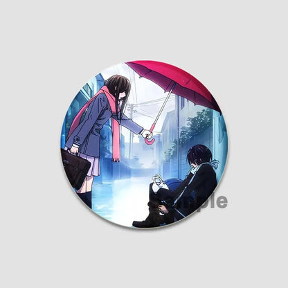 Anime Noragami Brooch Pin Cosplay Yato Yukine Cute Cartoon Badges