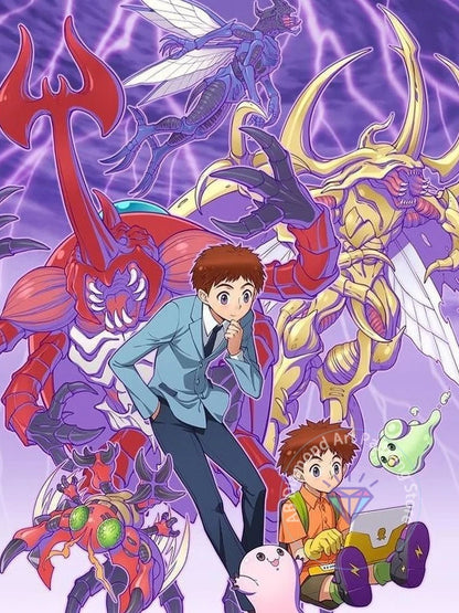Digimon Agumon Diamond Painting