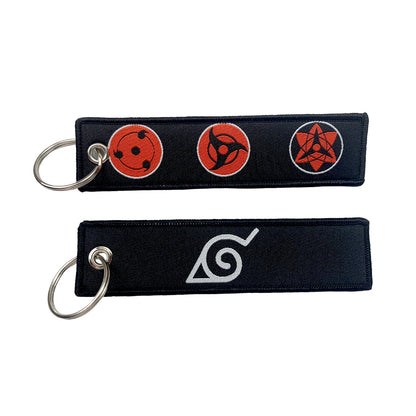 Classic Cartoon Embroidery Keychain