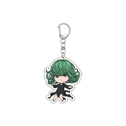 One Punch Man Saitama Keychain