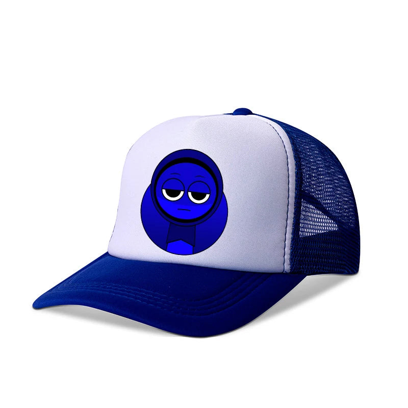 Sprunkis Cartoon Mesh Cap