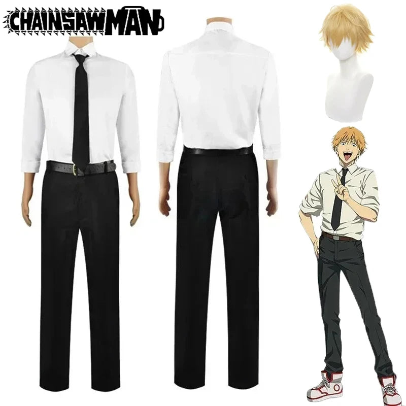 Chainsaw Man Denji Cosplay Costume