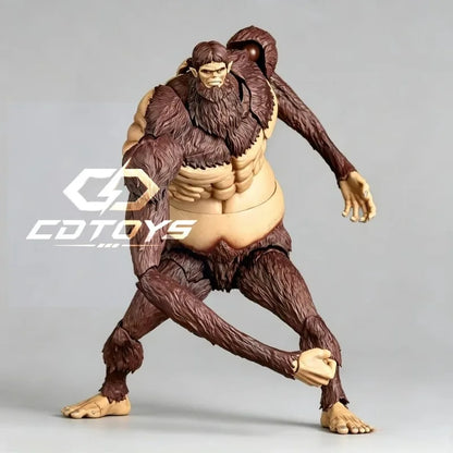 In Stock NEW KO KAIYODO Amazing Yamaguchi Revoltech Attack on Titan Beast Titan Action Figure Toy Model Gift