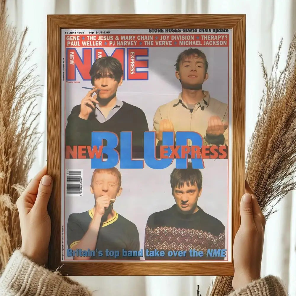 B-Blur Band Poster