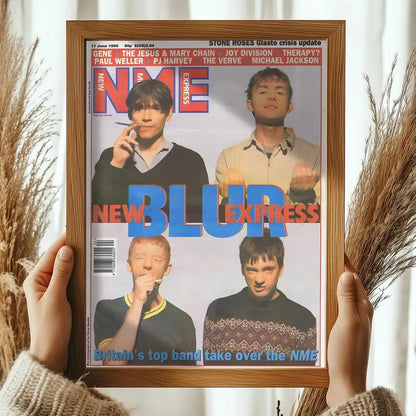 B-Blur Band Poster
