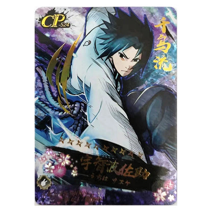Anime NARUTO Rare Itachi Hoshigaki Kisame Nagato Sarutobi Asuma Kakuzu Sasuke Kakashi Game CP Collectible Card Birthday Toy Gift