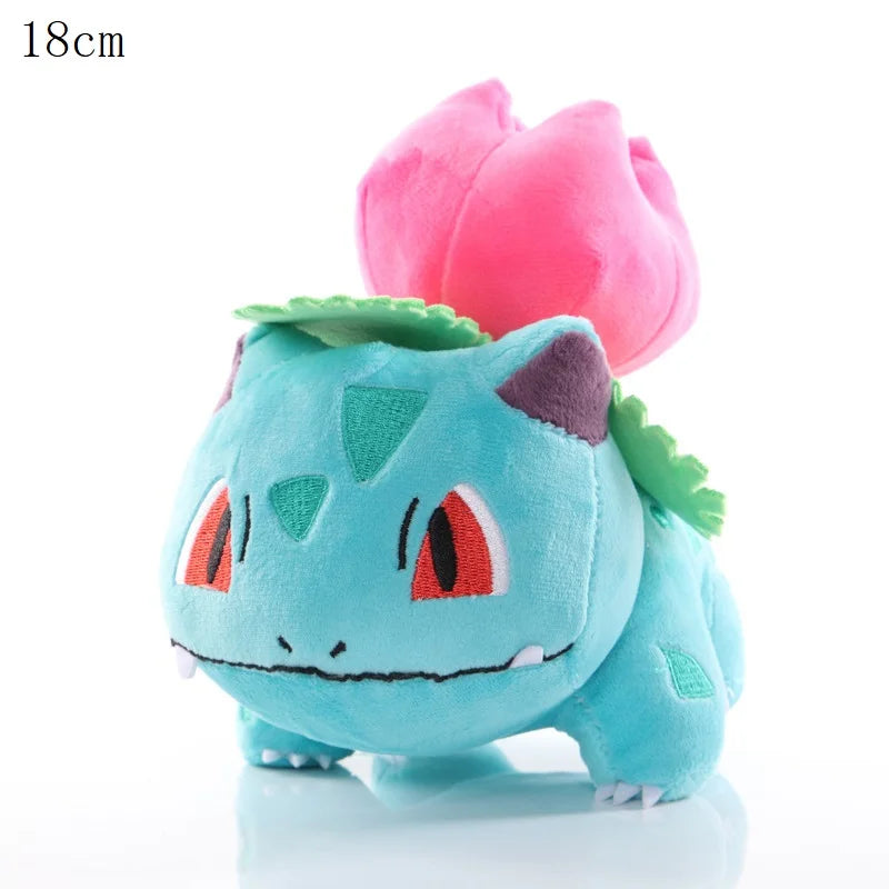 20cm Anime Pikachu Charmeleon Blastoise Ivysaur Doll Pokémon Wartortle Plush Toy Cartoon Venusaur Cyndaquil Charizard Plushie