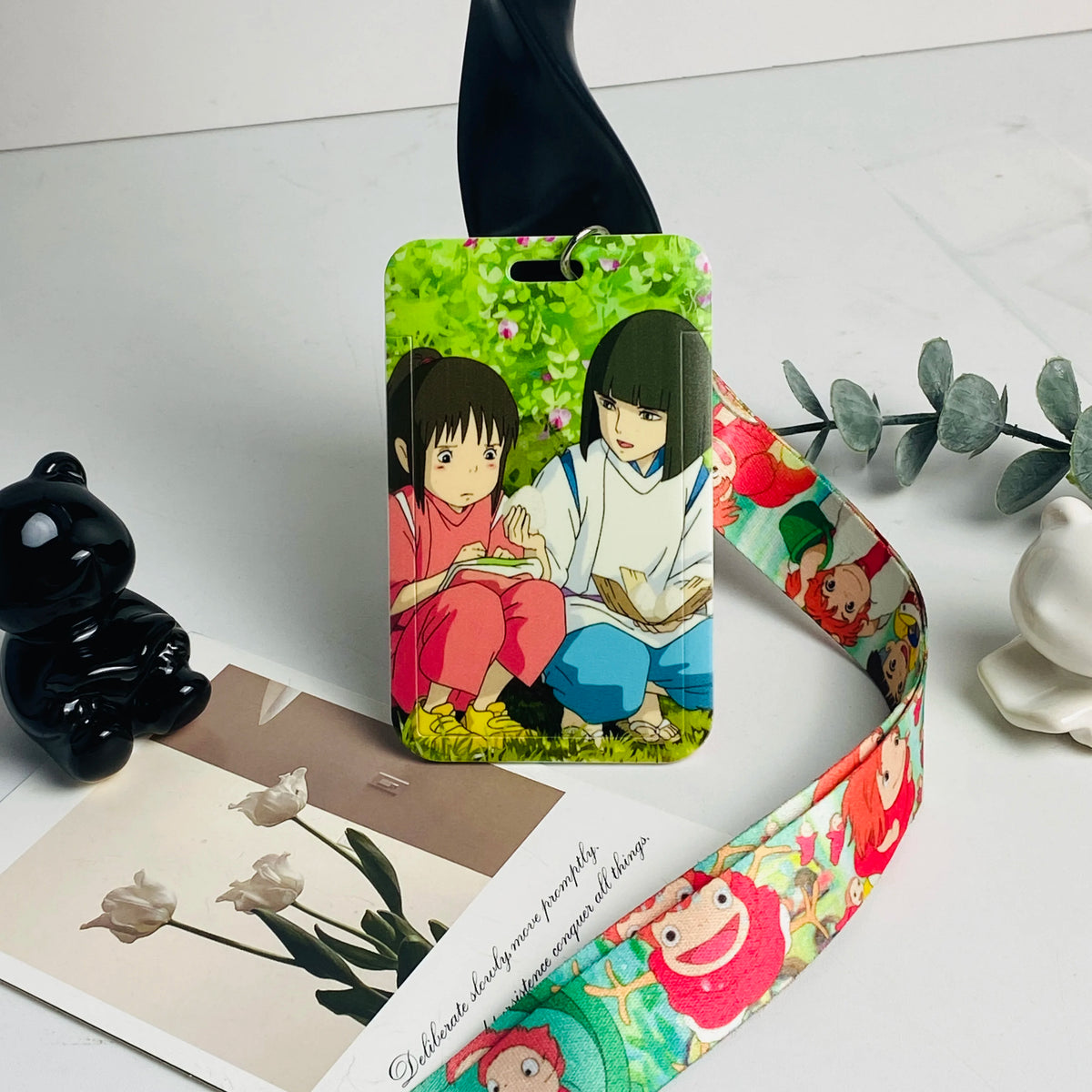 Anime Card Case Lanyard
