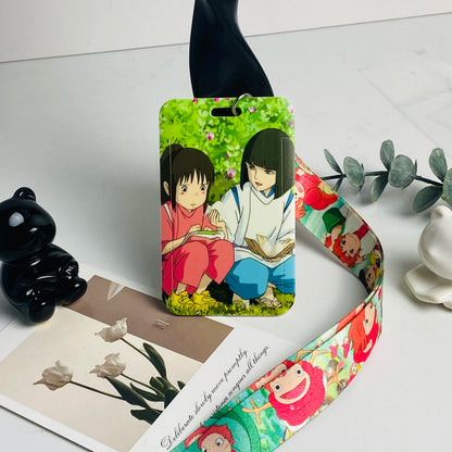 Anime Card Case Lanyard