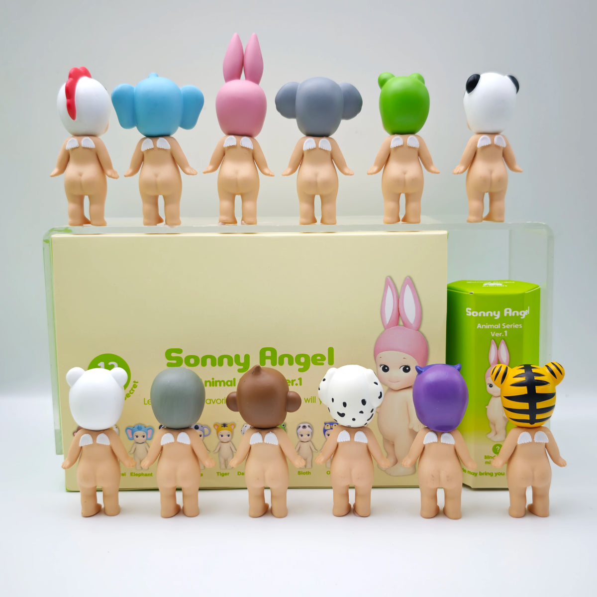 Cute Sonny Blind Box Toys Animal Series Ver.1 Anime Mini Action Figure Cute Doll Ornaments Collection Birthday Christmas Gifts