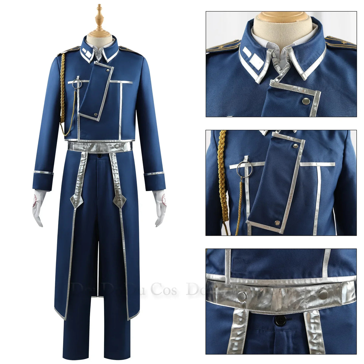 Fullmetal Alchemist Roy Mustang Uniform Suit