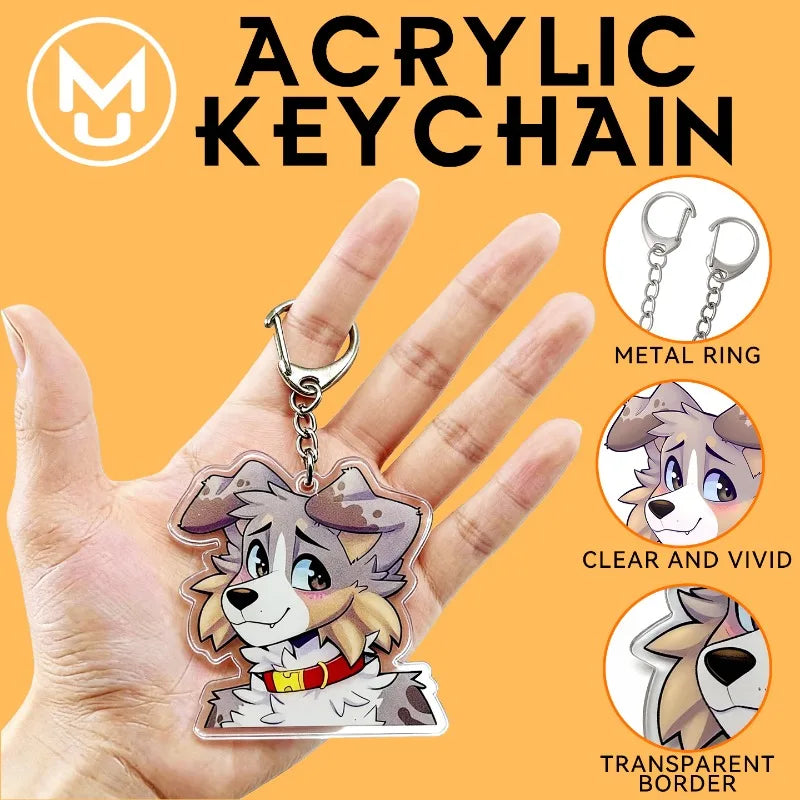 Megumin Keyring High Quality Double Sided Customized Keychain