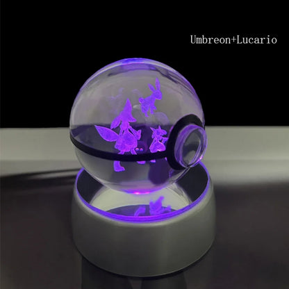 Pokemon Pikachu LED Crystal Ball