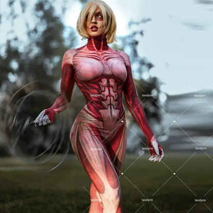 Attack on Titan Annie Leonhart Zentai Suit