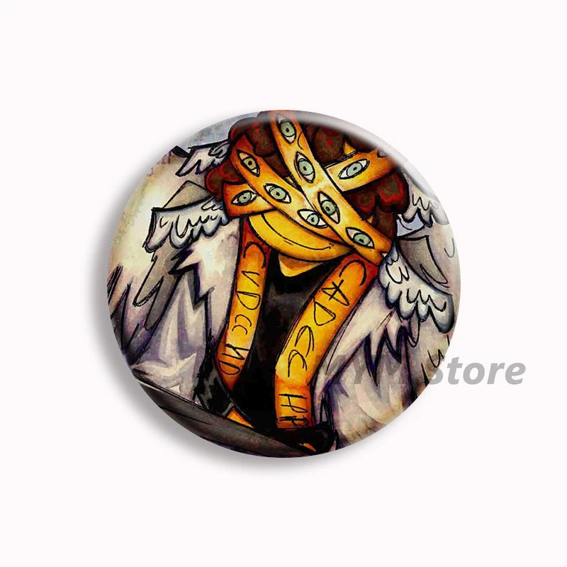 Forsaken Telamon Button Pin