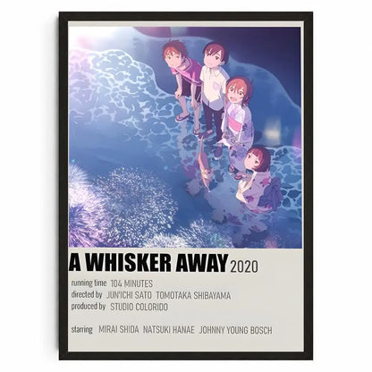A Whisker Away Poster Stickers