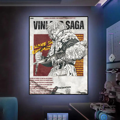 Vinland Saga Poster Wall Art