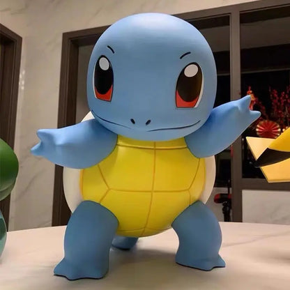 Pokemon 1:1 Large Figure Charmander Eevee Ibrahimovic Porkby Squirtle Raichu Model Doll Ornament Figurine Toy Surprise Gifts