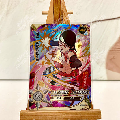 Kayou Genuine Anime Naruto Card MR Full Series No.038-072 Gaara Naruto Uzumaki Kimimaro Jiraiya Tsunade Collection Card Toy Gift