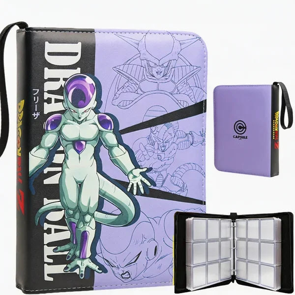 400pcs/900pcs Anime Dragon Ball Vegeta Folder Binder card Holder Game Cards Album Book Collection Cards Storage bag Kids Gifts