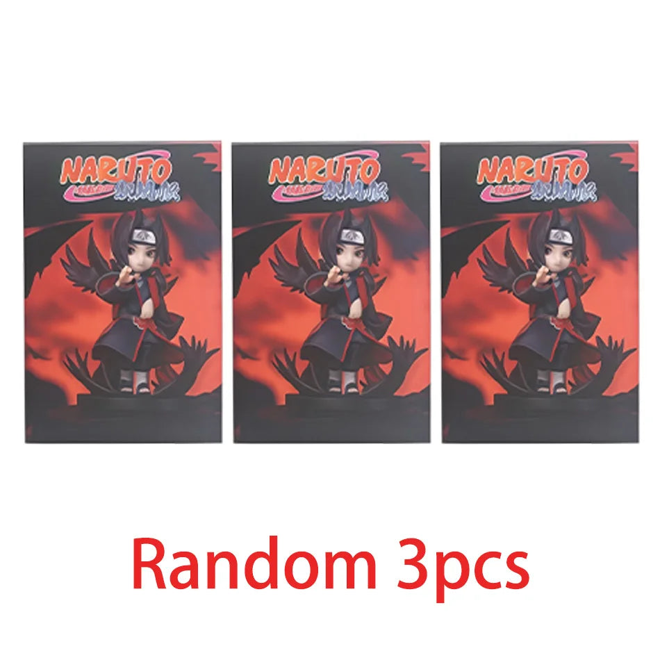 Bandai Naruto Shippuden Akatsuki Arc Series Trendy Blind Box Random Toys Mystery Box Guess Action Figure Surprise Gifts