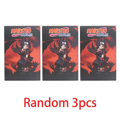 Bandai Naruto Shippuden Akatsuki Arc Series Trendy Blind Box Random Toys Mystery Box Guess Action Figure Surprise Gifts