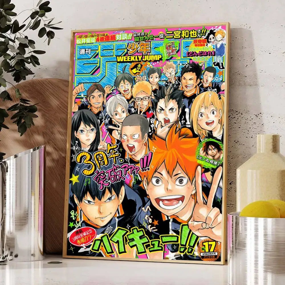 Haikyuu Poster Wall Sticker